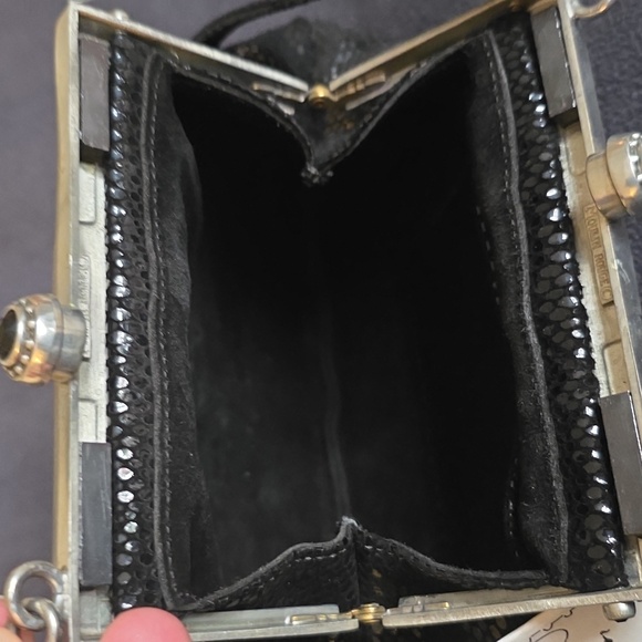 Moulin Rouge Elegant Black Sequin Women's Bag - Picture 4 of 8